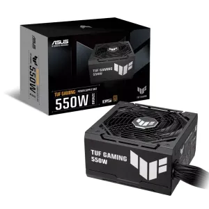 مزود طاقة أسوس تاف جيمنج 550 واط - برونزي 80 بلس | ASUS TUF Gaming 550W Bronze