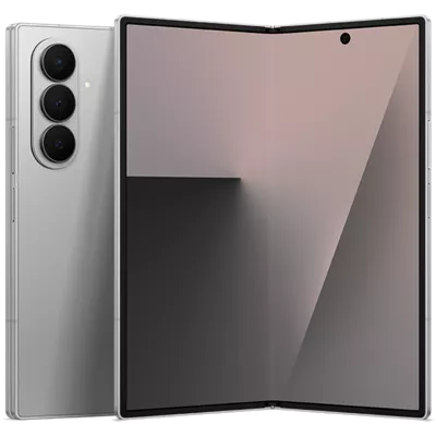 Front view of Samsung Galaxy Z Fold7 showing the external AMOLED display