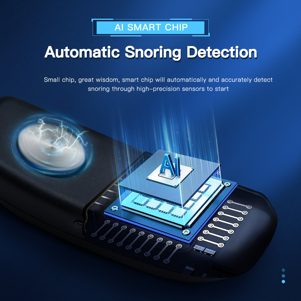 Compact anti-snoring gadget for travel and business trips