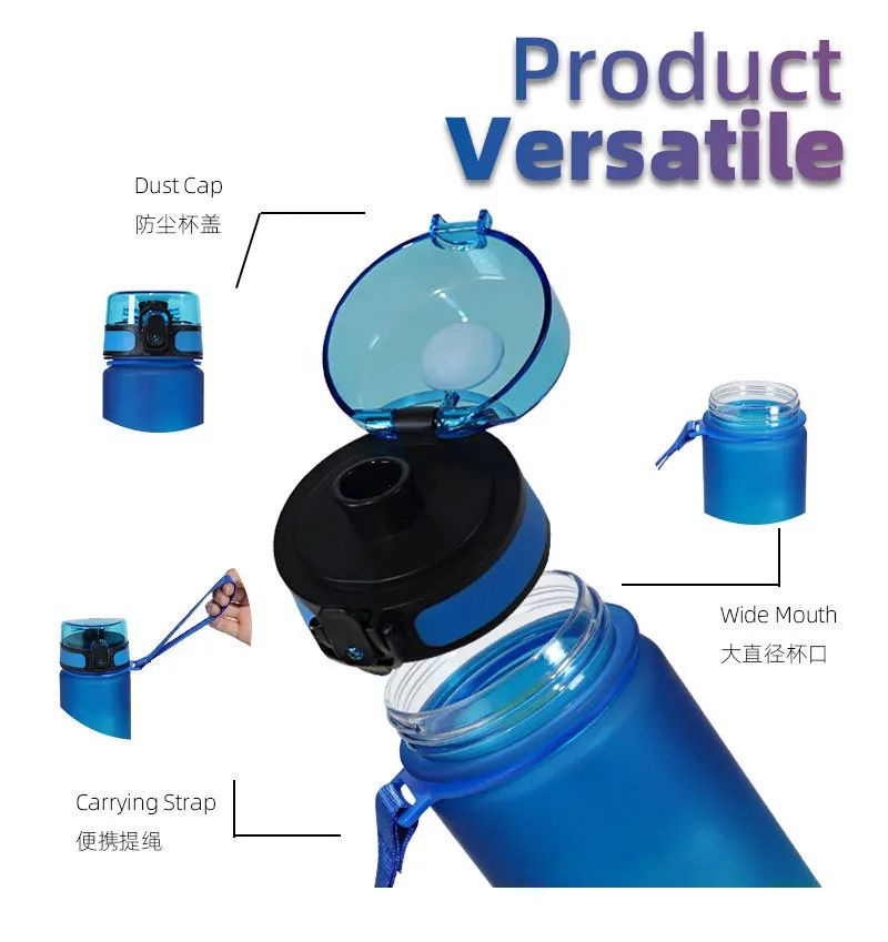 Stylish portable hydrogen water bottle charging via USB on a desk