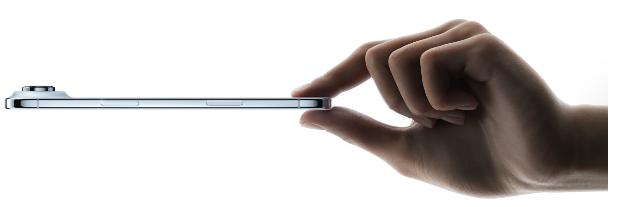 iPhone Air Ultra Slim Titanium Design Apple iPhone Air smartphone featuring ultra-thin 5mm titanium body design